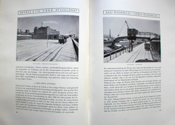 Henkel "Werden und Wirken" Henkel Factory History 1926 (1666)